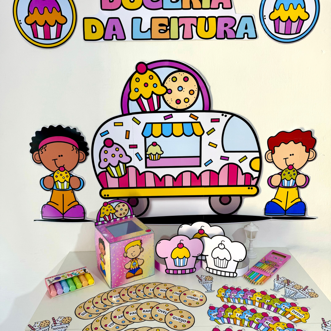 Kit Doceria da Leitura