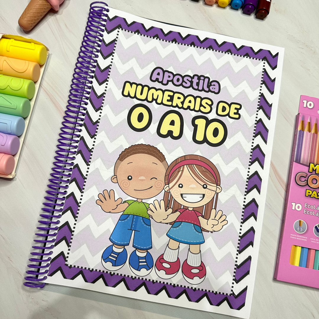 Apostila numerais de 0 à 10