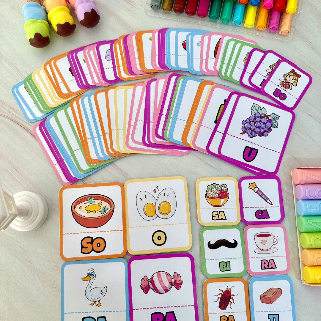 Jogo da Memória das Sílabas