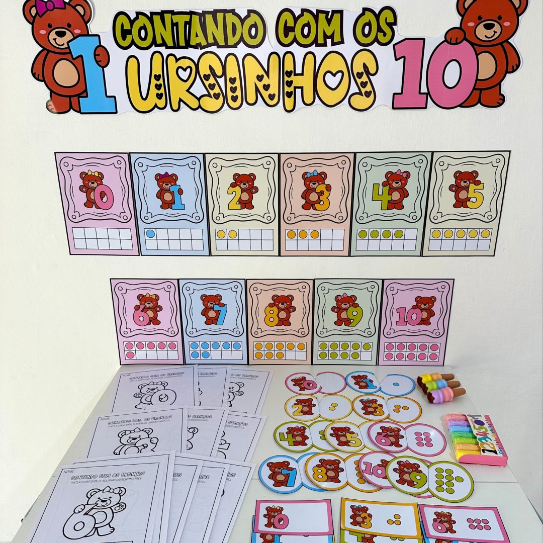 Contando com os Ursinhos
